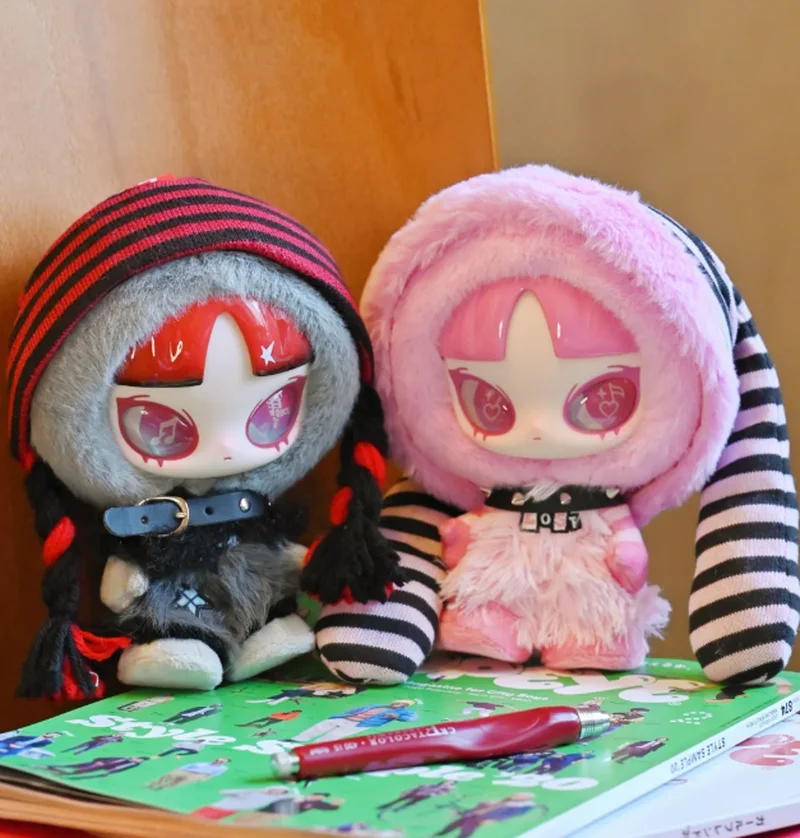 

INN Can't Turn Off Music Series Blind Box Cute Big Eye Cartoon Stuffed Dolls Anime Toys Desk Decor Gift For Kids And Fans