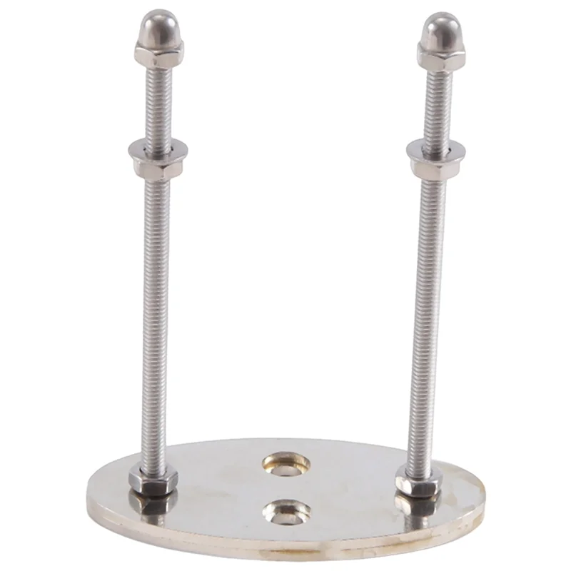 A64T-8 Packs Metal Skateboard Deck Display Wall Mount With Two Screw Holes For Storage Horizontal And Floats Vertically Easy To
