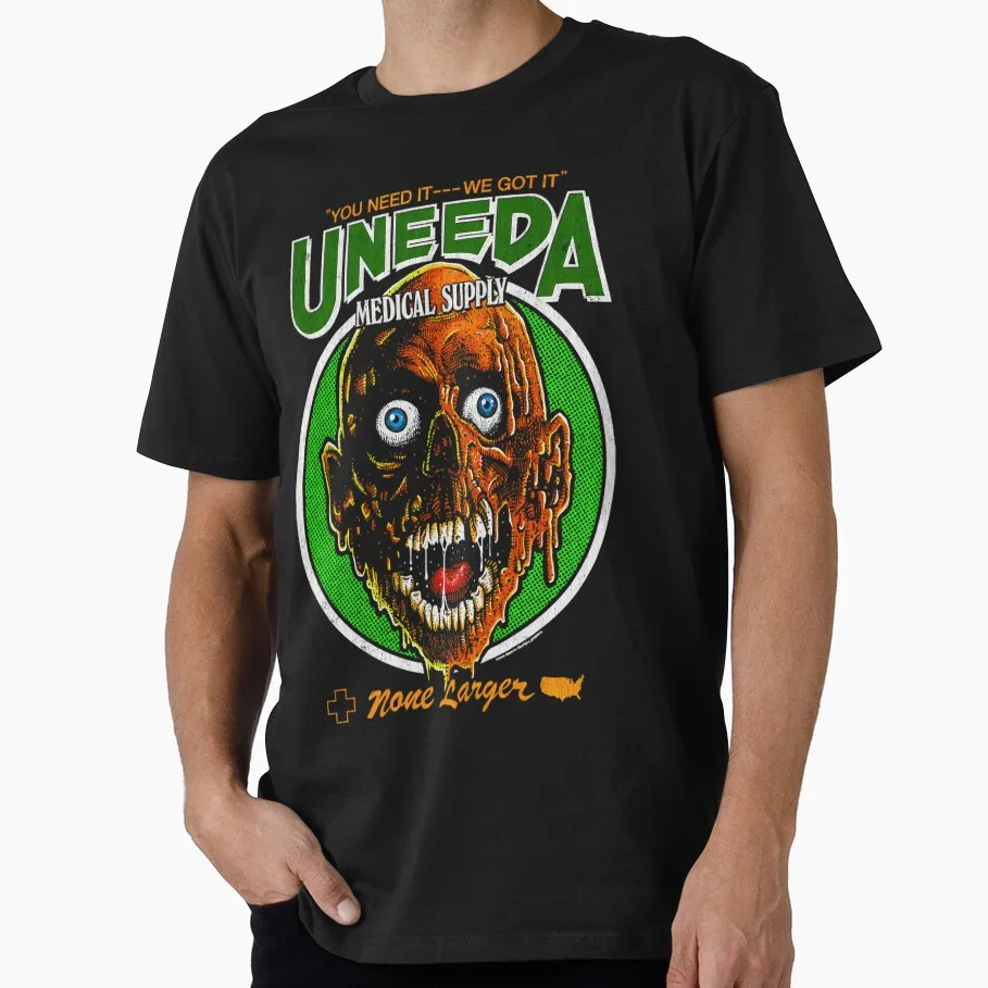 

Vintage horror monster Ghost movie Scary haloween Gift t shirt Return of the living dead Retro Graphic clothes 1225 All size top