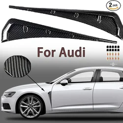 Car Fender Side Vents Air Wing Vent Trim Sticker For Audi A1 A2 A3 A4 A5 A6 A7 A8 RS5 RS6 TT b7 b8 b6 b9 8P 8V 8y R8 c6 c7 c8