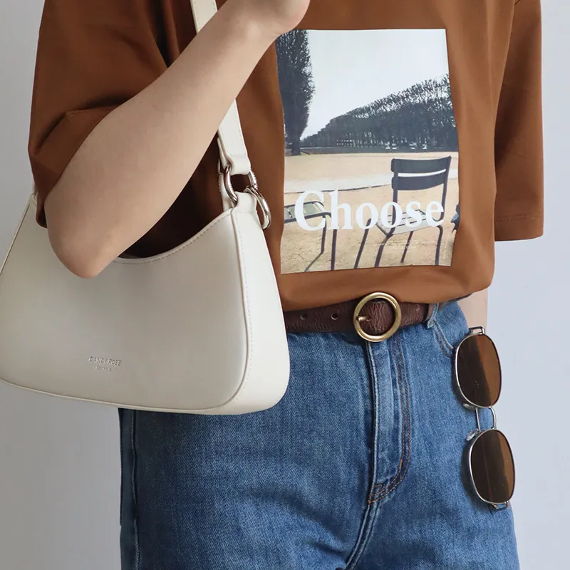 Vintage Handmade Women's Top Layer Leather Belt Genuine Leather Jeans Belt with Round Copper Buckle Retro Casual Waist Belt