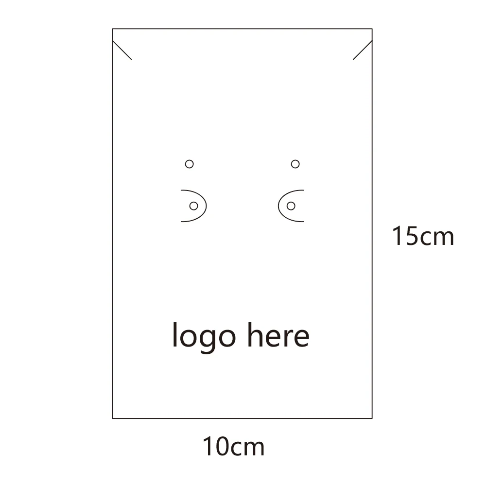 100PCS Customize Printing logo Personalize Display Card For Jewelry Earrings Cardboard Necklace Bracelet Stand Holder Wholesale