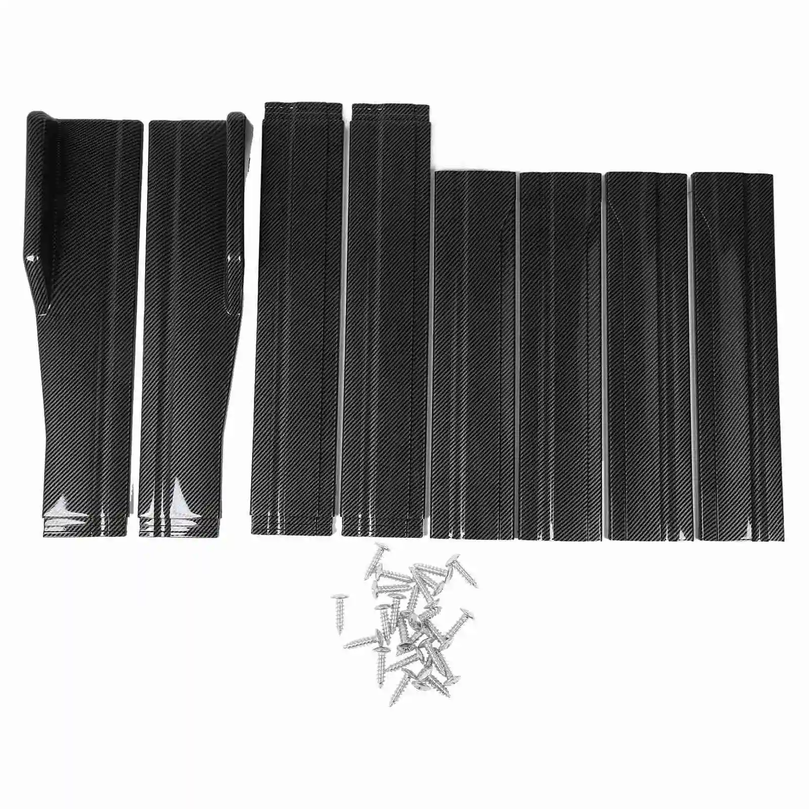 

Side Skirt Winglets Diffusers Car Side Skirt Improved Driving Stability 200 X 11cm Easy Install Reduce Air Resistance for Cars