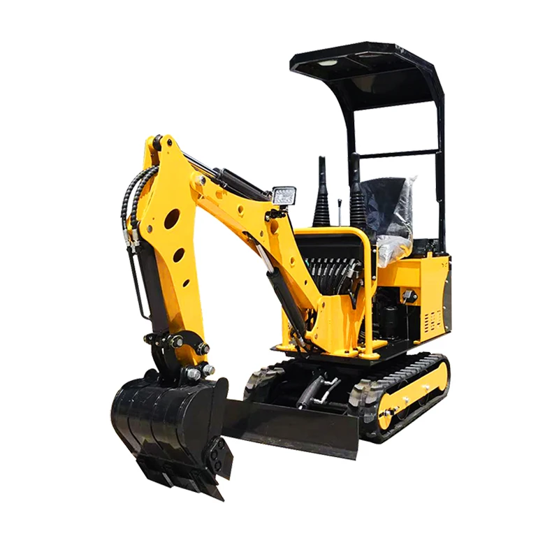 Source factory customized fully hydraulic pilot small micro excavator CE/EPA can export multifunctional small hook machine