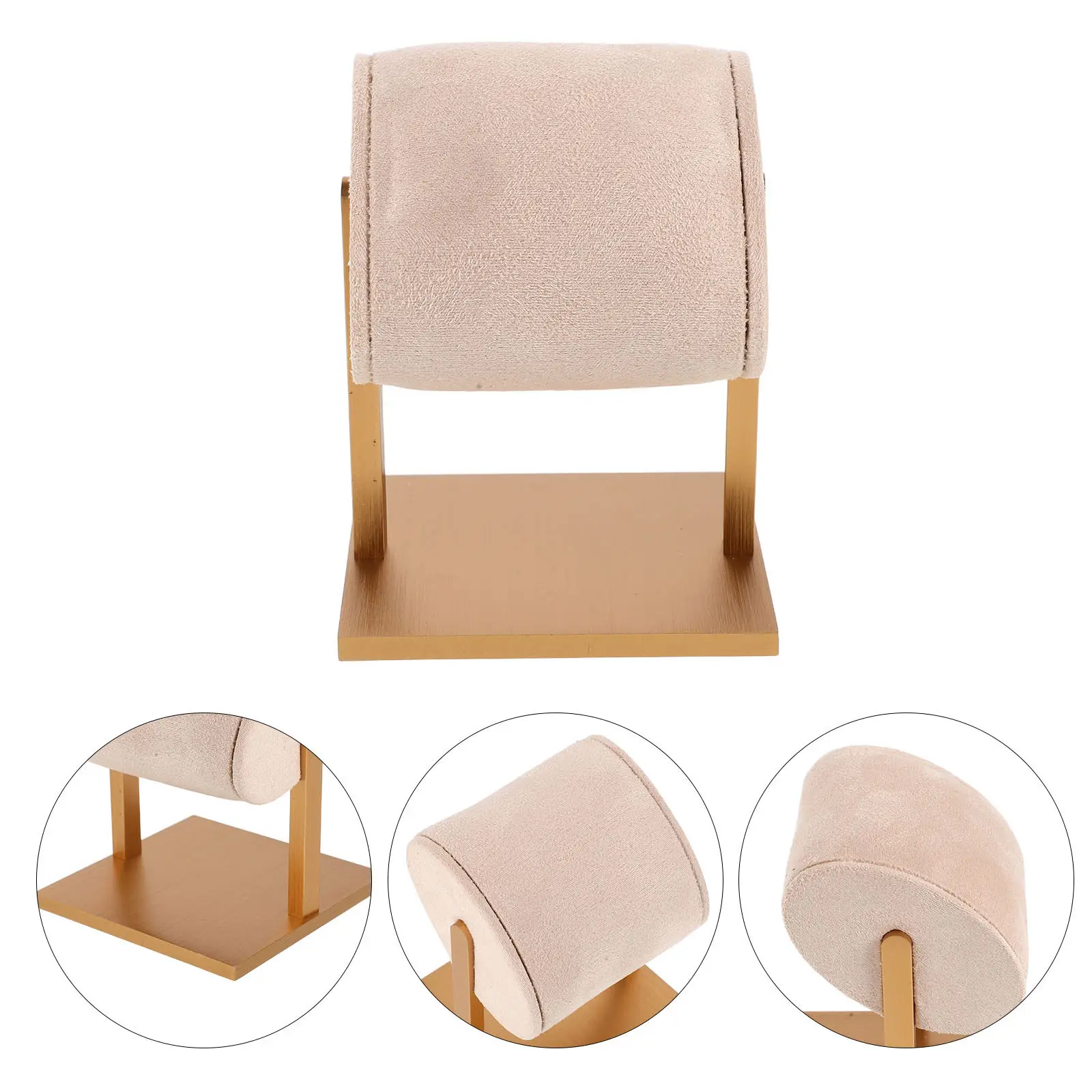 Single Watch Display Stand Metal Bracelet Holder Jewelry Display Organizer Retail Store Showcase Wristwatch Rack for Men Women