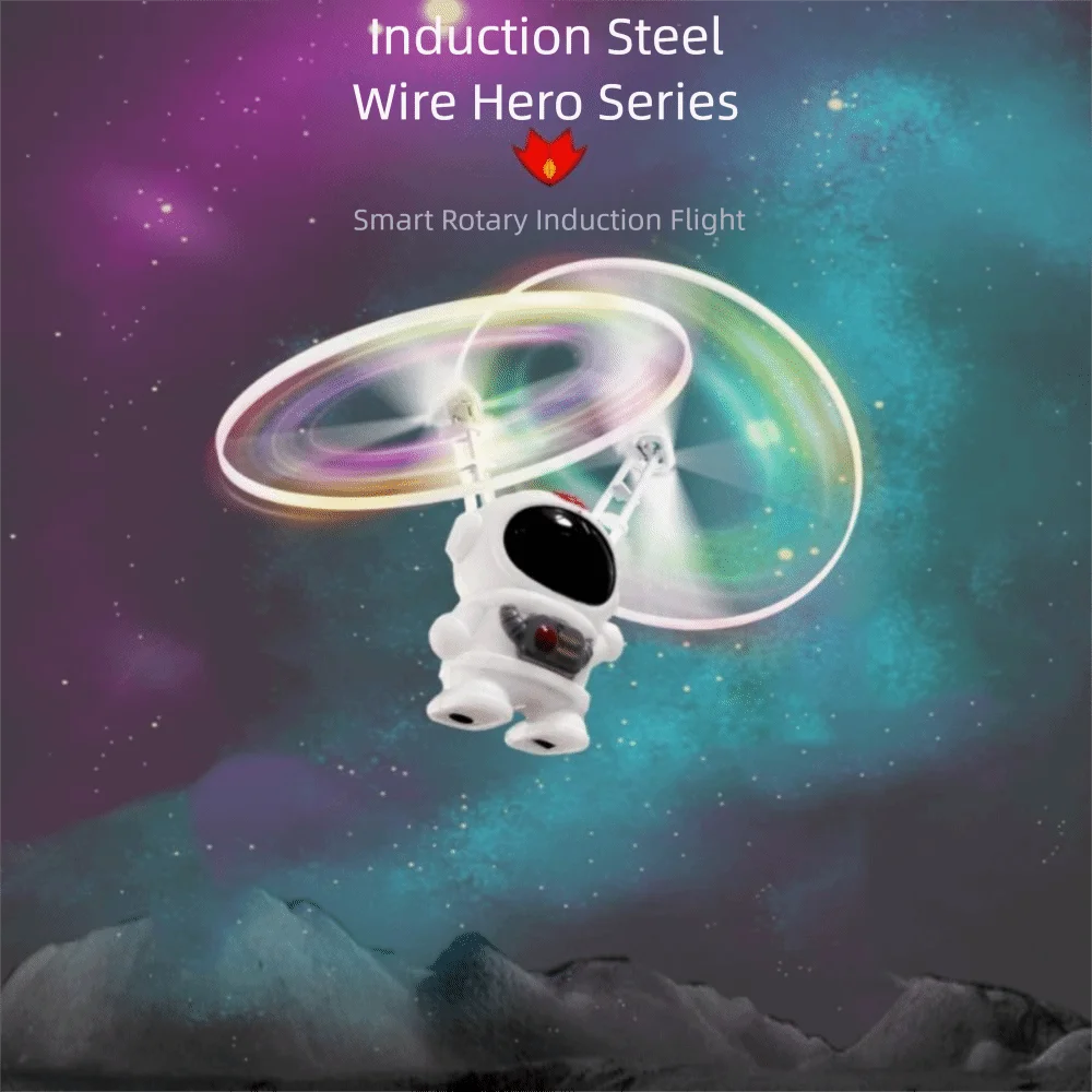 

Высокотехнологичный USB-зарядка, летающий робот, красочные светящиеся двойные крылья, ручное управление, фонари для вертолета, гироскоп на кончиках пальцев, подарки