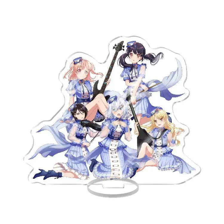 BanG Dream! Stand Anime Game Poppin\'Party Hanazono Tae Kokoro Tsurumaki Yukina Minato Roselia Hazawa Tsugumi Acrylic Standing
