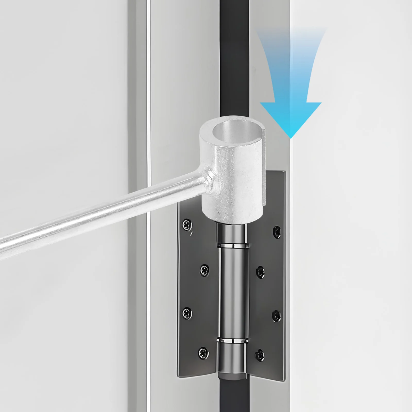 

2Pcs Dual-Head Door Hinge Gap Adjustment Tool Labor-Saving Hinge Adjuster Wrench Multi-Spec for Home Commercial Tailor Shop Use