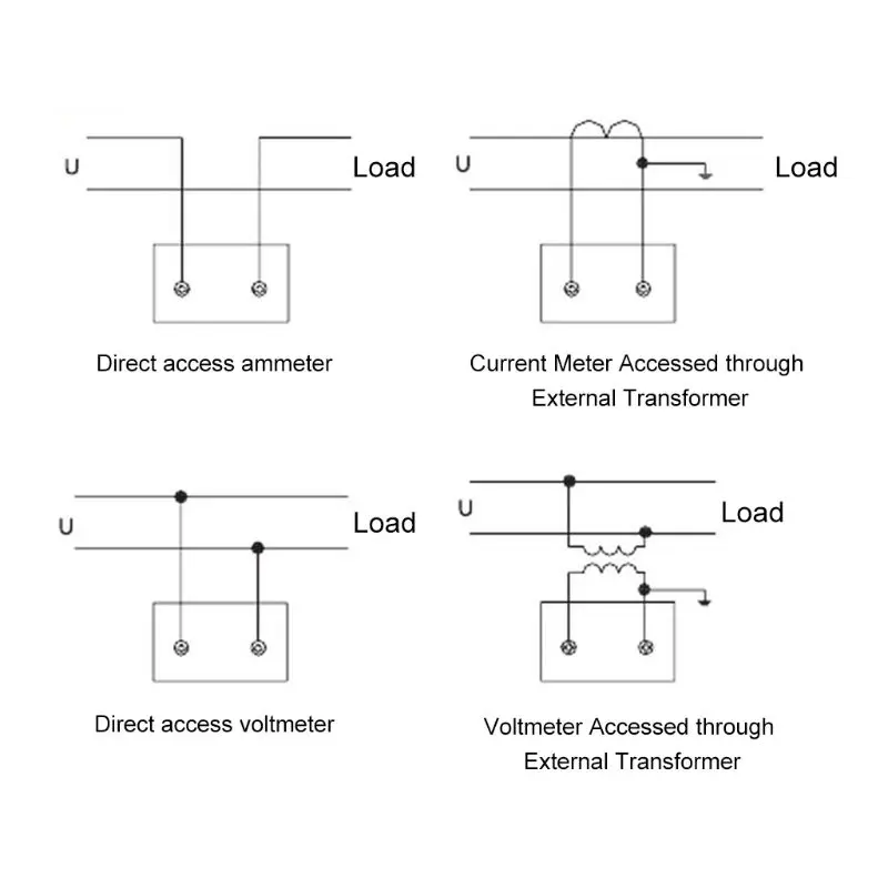 Compteur de tension de panneau analogique, voltmètre CC, rapports C4, type de pointeur mécanique, testeur de tension, 3 V, 5 V, 10 V, 15 V, 20 V, 30