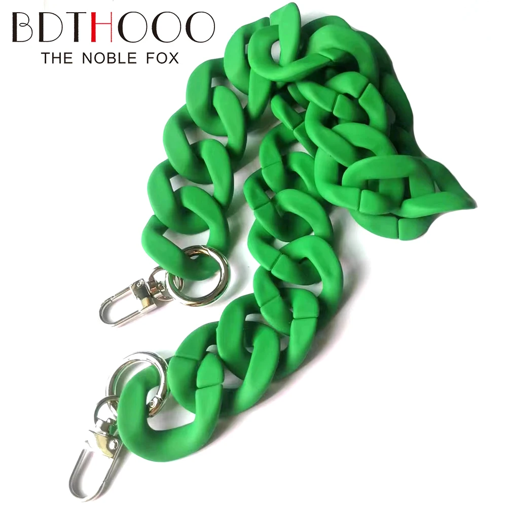 

Chain Fashion Women's Handbag Accessories Acrylic Resin Luxury Frosted Watch Strap Clutch Shoulder Bag DIY 45cm120cm