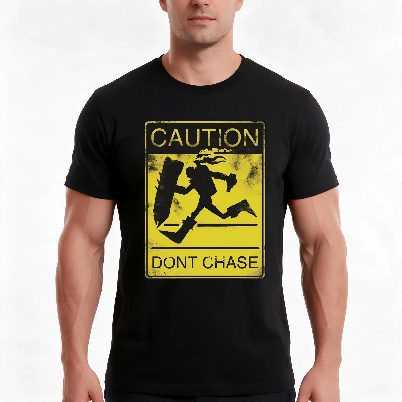 SINGED WHICH CHASE \t T-Shirt, Summer Casual Cotton Tee, Oversized Streetwear Tops, Vintage Graphic Print, Unisex Men Women
