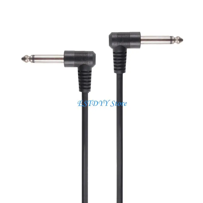 

G6DE Guitar Cable Guitar Accessories Keyboard Cord 60cm Professional Guitar Cord Electric Instrument Cable Instrument Cord