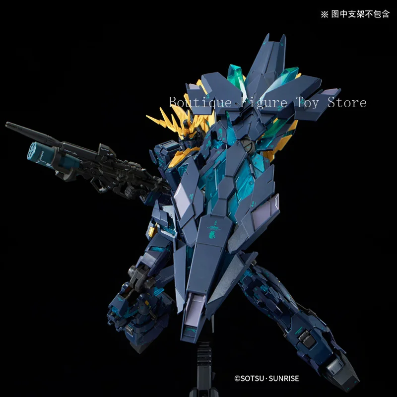 반다이 정품 건담 모델 키트 애니메이션 피규어 RG 1/144 유니콘 건담 02 반시 노른 최종 전투 버전 건프라 애니메이션 액션 피규어