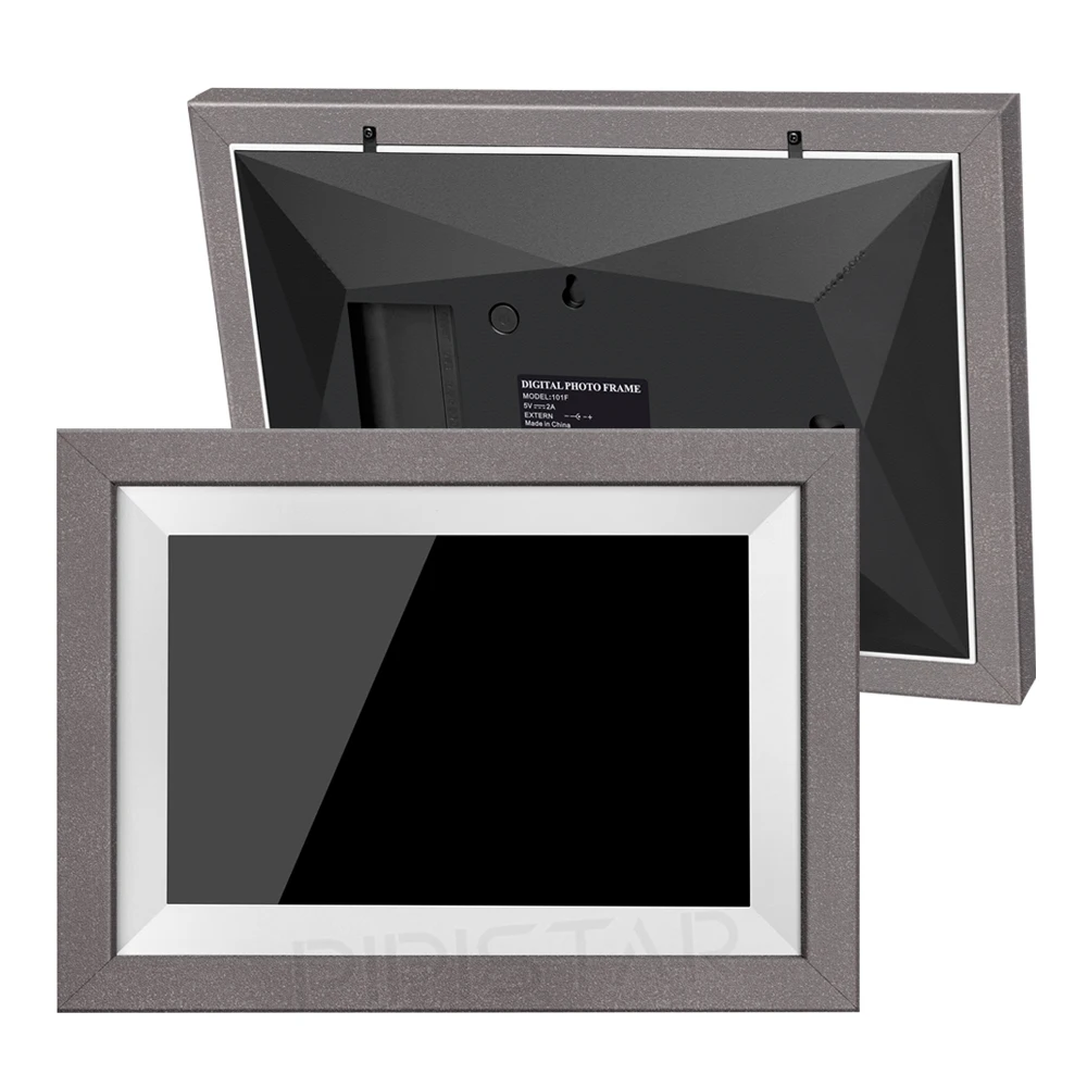 إطار صور رقمي مقاس 10.1 بوصة من Frameo إطار صور رقمي ذكي واي فاي، شاشة لمس 1280 × 800 IPS عالية الوضوح، ذاكرة 32 جيجابايت