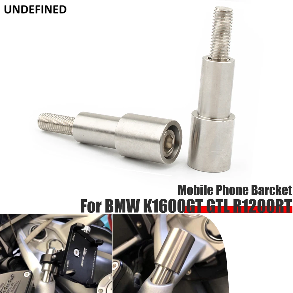 

Motorcycle Mobile Phone Bracket Extension Rod Riser Supports For BMW K1600GT GTL B R1200RT R1250RT 2014-2020 Kawasaki Ninja 1000