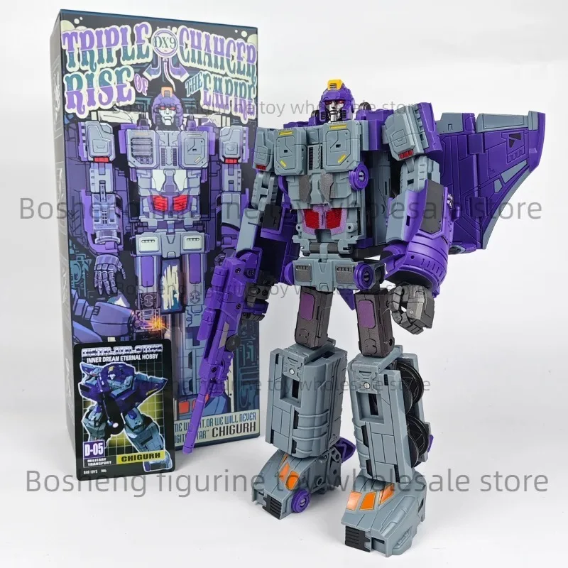 DX9 D-05 Astrotrain Big Train Thomas Transformeerd Speelgoed G1 Action Figure Model Collectie Speelgoed