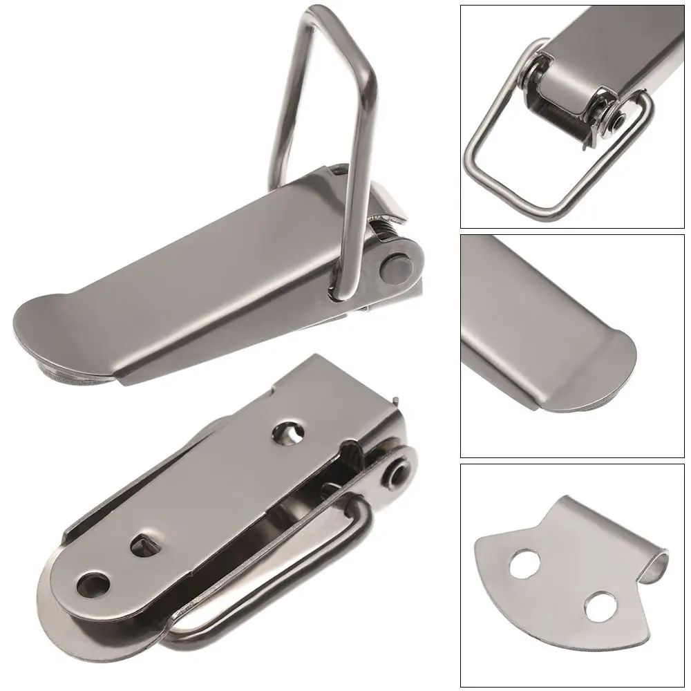 1PC Catch  Spring Hardware  Cabinet Box Case  Hasp Box Buckle Luggage Accessories Lock