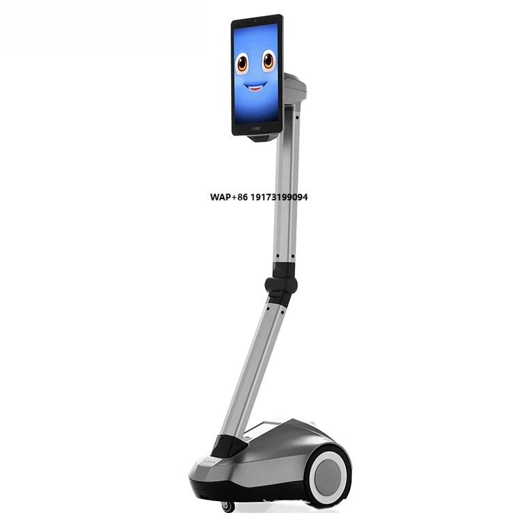 

OEM ODM Android Commercial Reception Robot with Automatic Charging Remote Control & Talking Mobile Video Features
