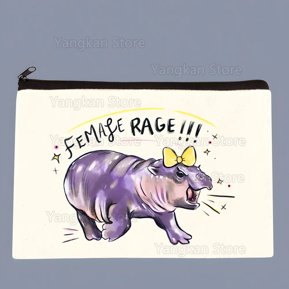 لطيف مو دينغ نطاط خنزير بسيط قماش محفظة نسائية للعملات المعدنية لطيف الكرتون مفتاح القضية سيدة حقيبة عملة حقيبة التخزين