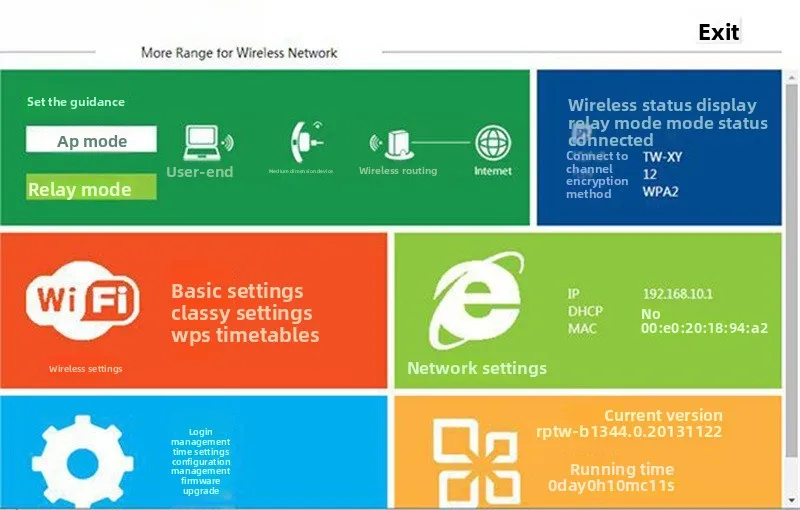 WiFi Enhanced Extension Amplifier PIX-LINK 802.11 AC1200M Mini Dual Band Wireless Router