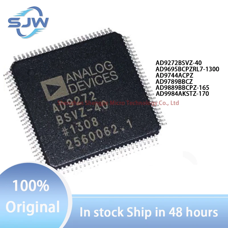 

AD9272BSVZ-40 AD9695BCPZRL7-1300 AD9744ACPZ AD9789BBCZ AD9889BBCPZ-165 AD9984AKSTZ-170 ADC DAC Video interface chip