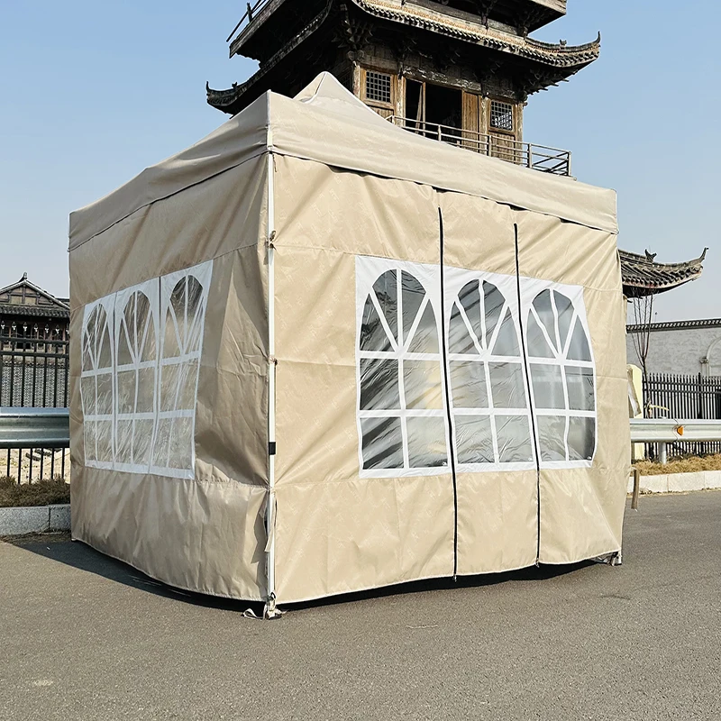 10x10 Outdoor Waterproof UV Proof Gazebo 3*3  3x3m Conopy Tent Suv Awning Pop up Canopy Tent 3x3