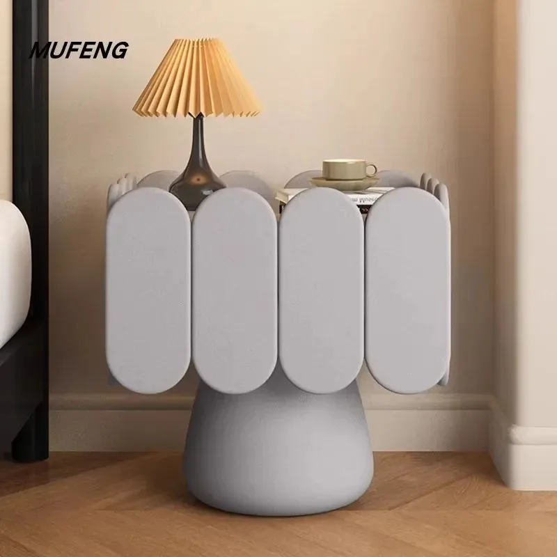 Organizer Modern Bedside Table Trendy Versatile Luxury Simple Creative Night Table Storage Accent Mesa De Noche Home Products
