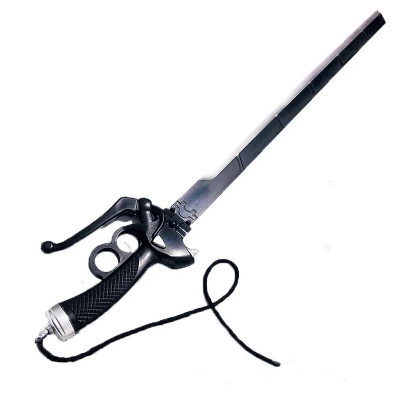 Cosplay Halloween Prop AOT Mikasa Ackerman Sword espada faca dupla RivaMika LeviMika espada Arma Halloween prop