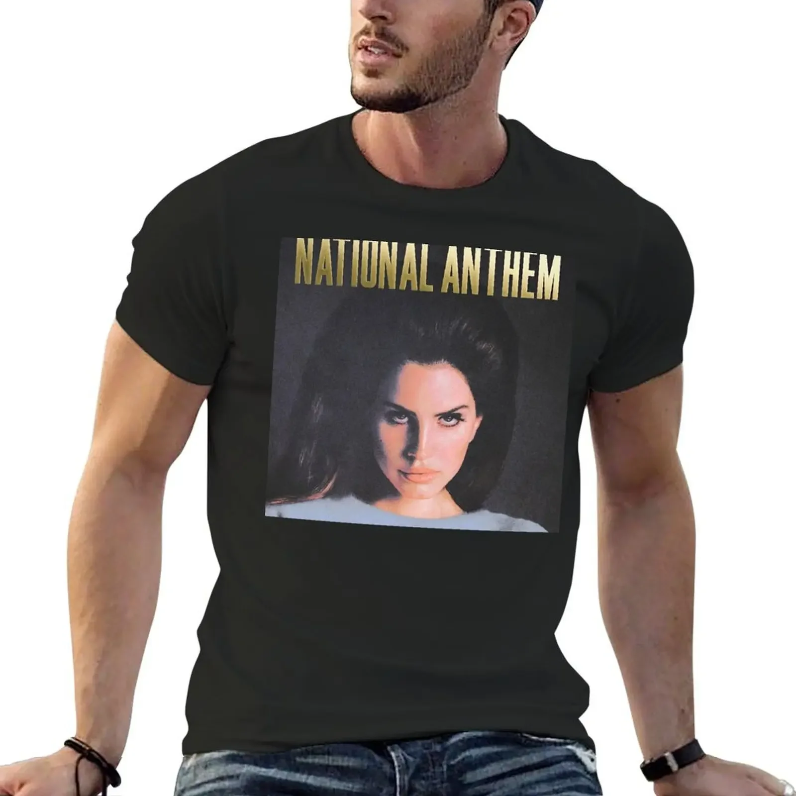 The Lana National Anthem T-Shirt customizeds shirts graphic tee quick drying heavyweights mens t shirts casual stylish