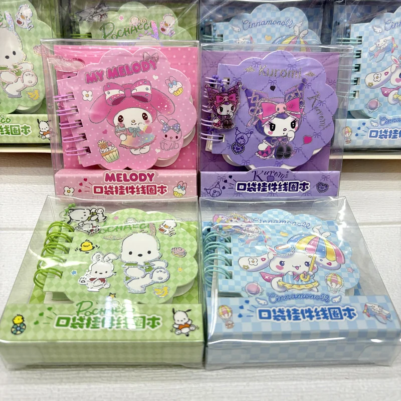 

12pcs/lot Sanrio Kuromi Melody Pochacco Memo Pad Sticky Note Cute Notebook Stationery Label Notepad Post Office School Supplies