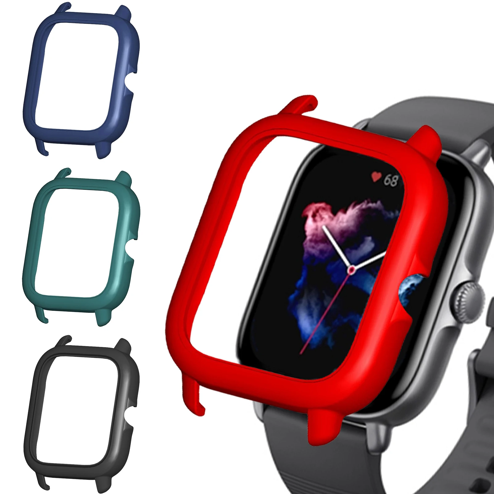 Capa protetora de relógio Capa protetora ForAmazfitGTS 3 Smartwatch Protector Shell Case Acessórios Slim Watch Cover