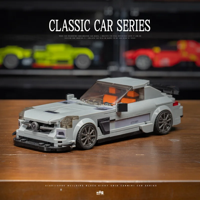 

3D Puzzle Assembly Toys, Exquisite Racing Car Model Ornaments, Diy Handmade Assembly Toys, XT74