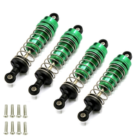AINY 4Pcs Metal Shock Absorber Damper for HBX 16889 16889A 16890 16890A SG1601 SG1602 1/16 RC Car Upgrade Parts Accessories,4
