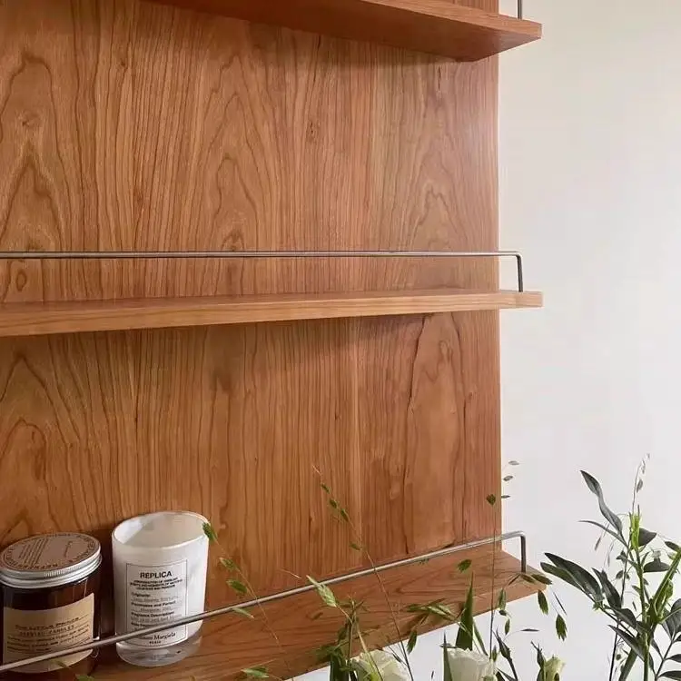 Medieval floor-to-ceiling display rack against the wall, homestay storage rack, simple modern jewelry display rack