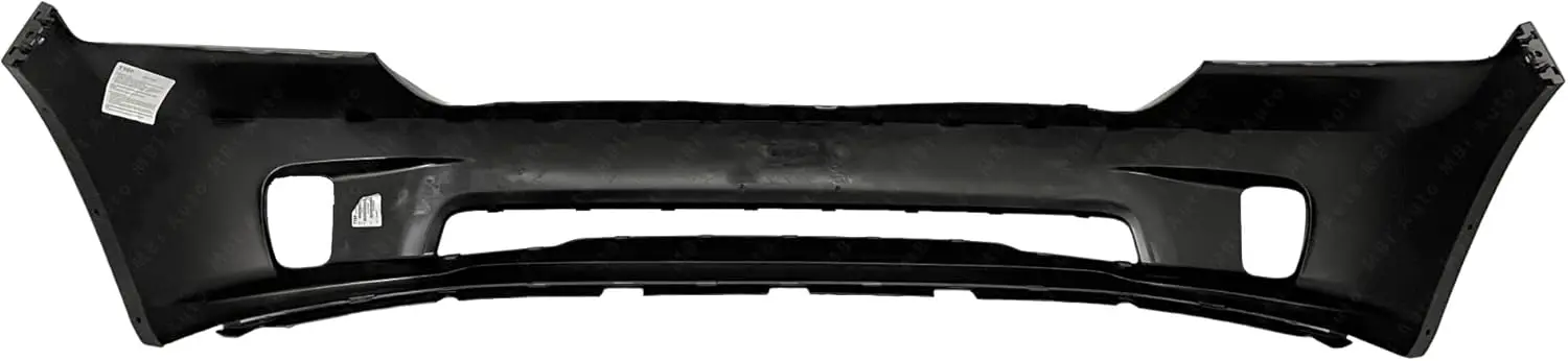 For 2013 - 2018 Pickup, Primed Plastic Front Bumper Cover, New and Compatible