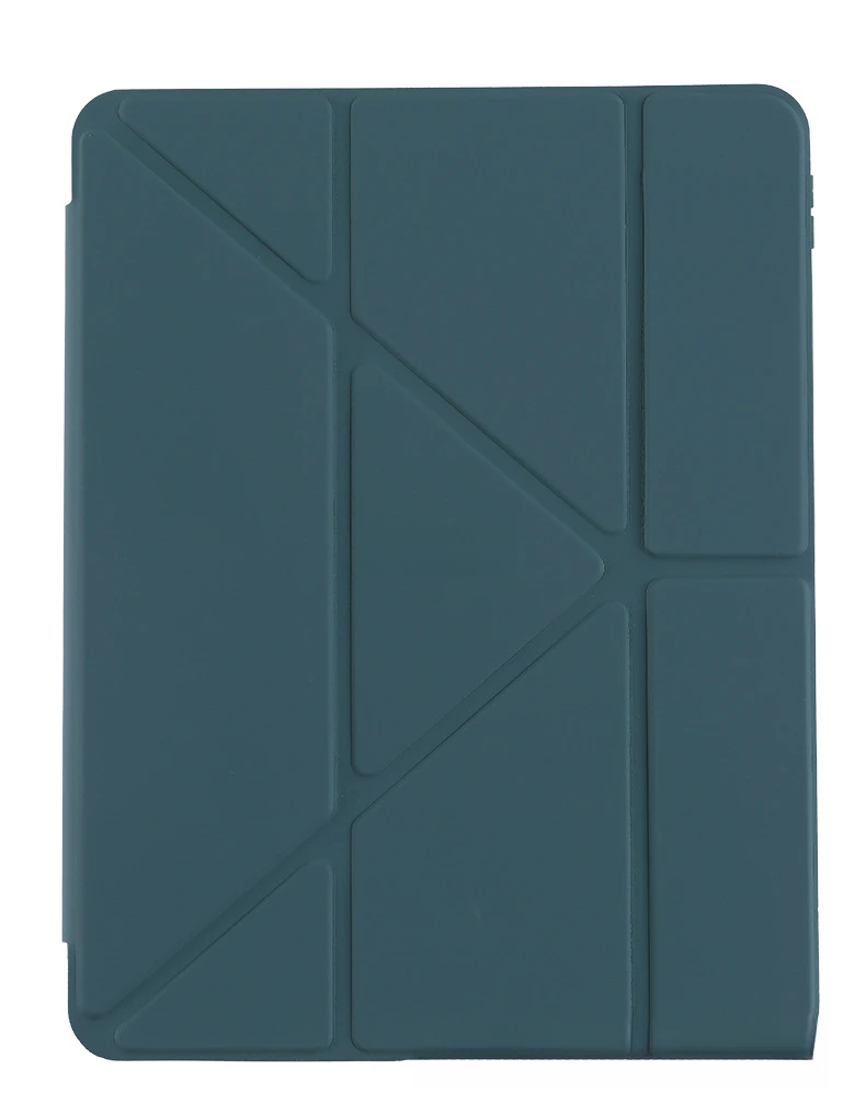 Für iPad 10.2 Schutzhülle mit Stiftschlitz Pro11 Acryl Air5 Hartschale Soft Edge Mini6 Leder Y-Fold – Detail 3