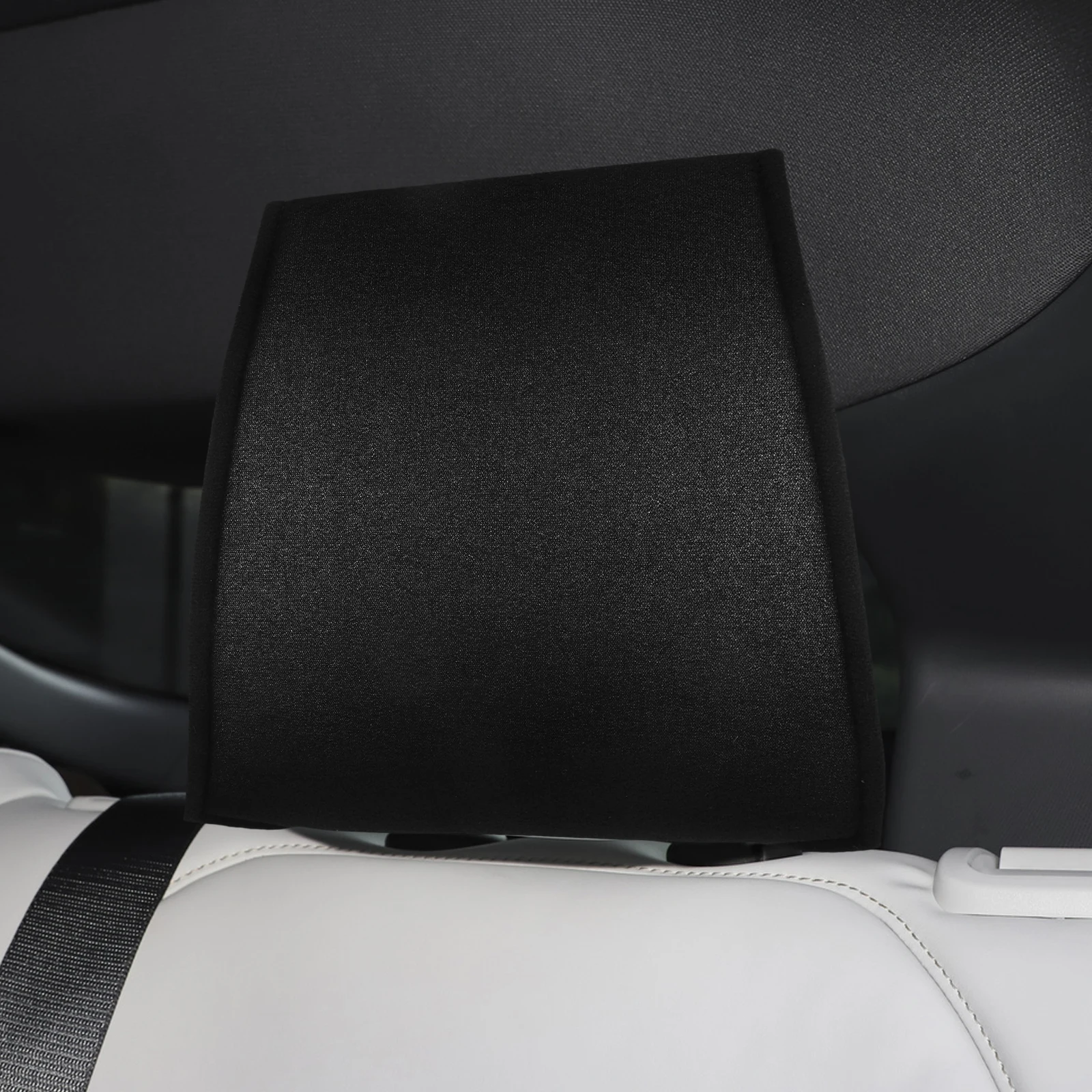 

Headrest Cover Replacement Car Interior Accessory Simple Classic Color Easy Install Most Vehicle Fits Practical Durability
