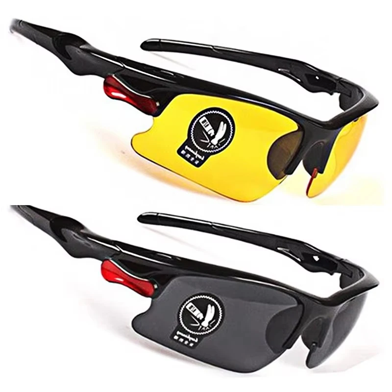 

1-5pcs Driving Anti-Glare Polarized Sunglasses Goggles Eyewear Night Vision Drivers Goggles Interior Accessory Protective