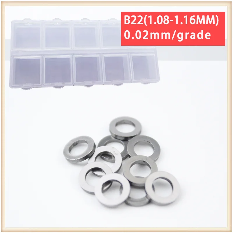 

Diesel DENso common rail injector adjusting gasket (50 pieces/box) B22 copper gasket Outer gasket oil seal copper gasket