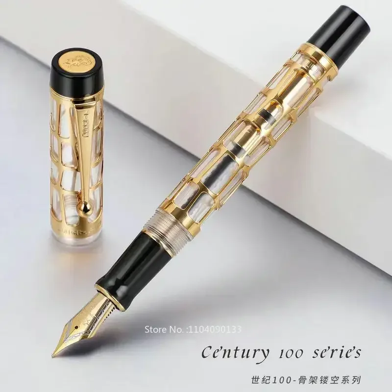 Jinhao 100 Fountain Pen 100 Century Acrylic EF Pointed New Pen Business Office Calligraphy Practice Signature Pen