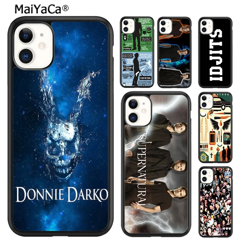 MaiYaCa Donnie Darko Supernatural Phone Case For iPhone 16 15 14 plus XR XS 11 12 13 pro max Shell Cover coque