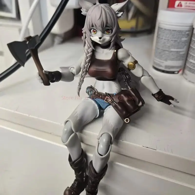 

В наличии Ladotoys Adventure Squad-Fox Girl-Repairer Wolf Girl Era 001 Lea Elupex 1/12 Аниме Фигурка Модель Подарок Очарование Коллекционная