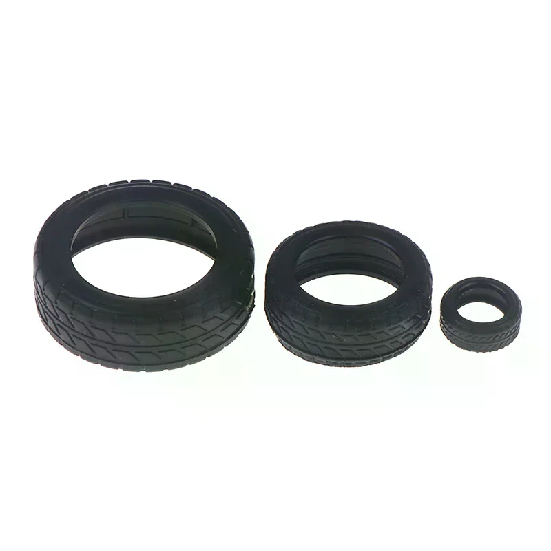 

10/20/50 шт. 1/18 1/24 1/43 модель автомобиля из кожи шин, миниатюрные аксессуары для отображения сцены для любителей моделей, коллекция подарков