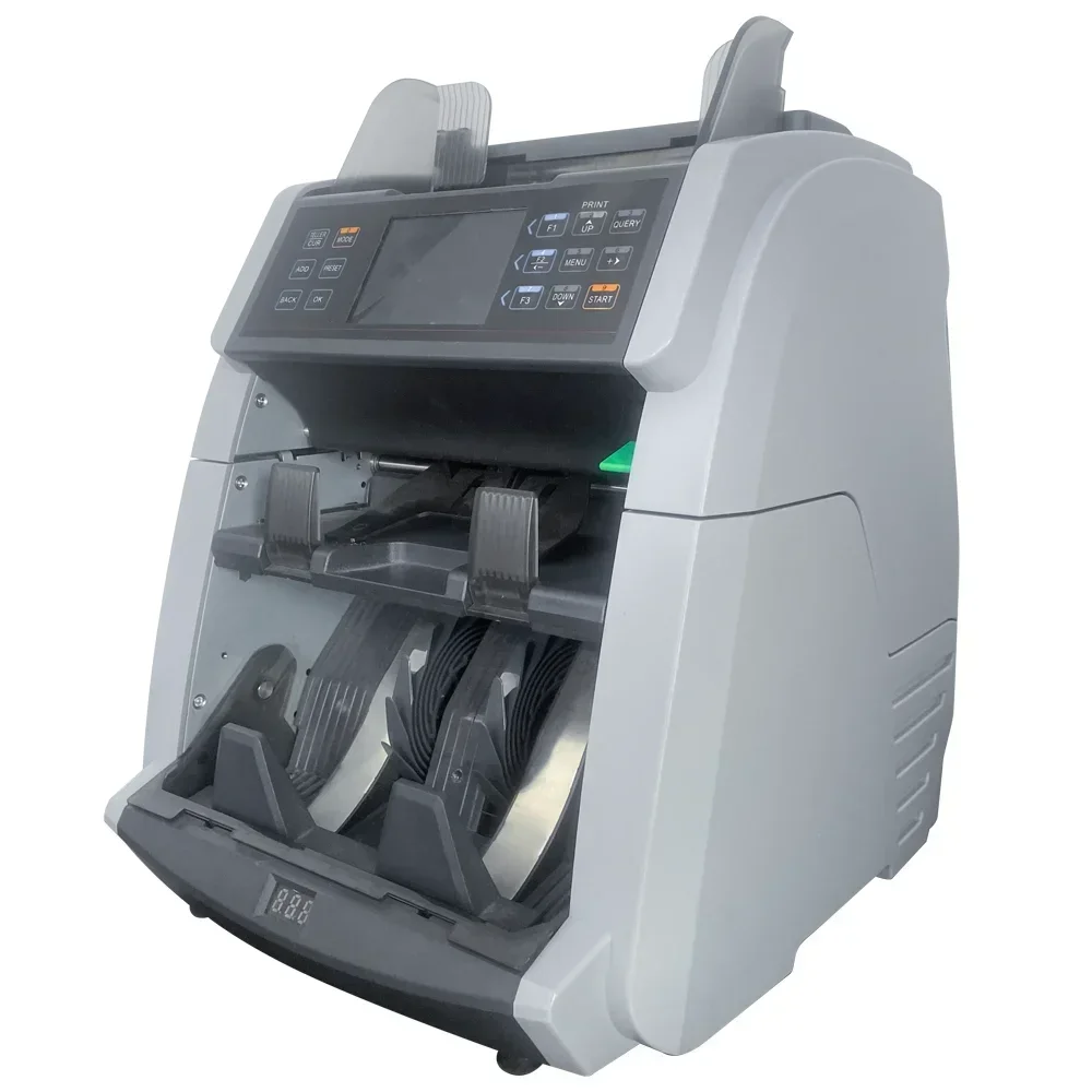 Hot Sales6070 Two Pockets Sorting Machine Can Setting Black List Professional Banknotes Sorter Money Money Sorting Machine