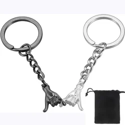 Pinky Promise Gift Couple Gifts Matching Couples Stuff Gifts for Boyfriend Girlfriend Best Friend Him Her Matching Keychains