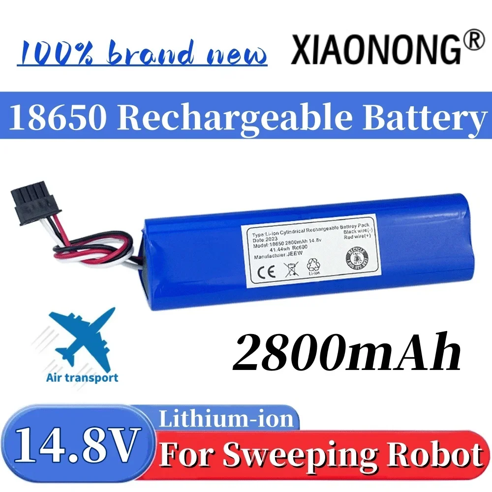 

18650 4S1P 14.8V 2800mAh Sweeper Battery for Xiaomi Mijia Mi Robot Vacuum-Mop P Sweeping Mopping Robot STYTJ02YM Li-ion Battery