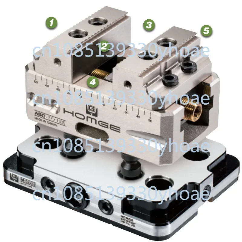 

ASC Series Five-Axis Adjustable Self-Centering Vice Taiwan