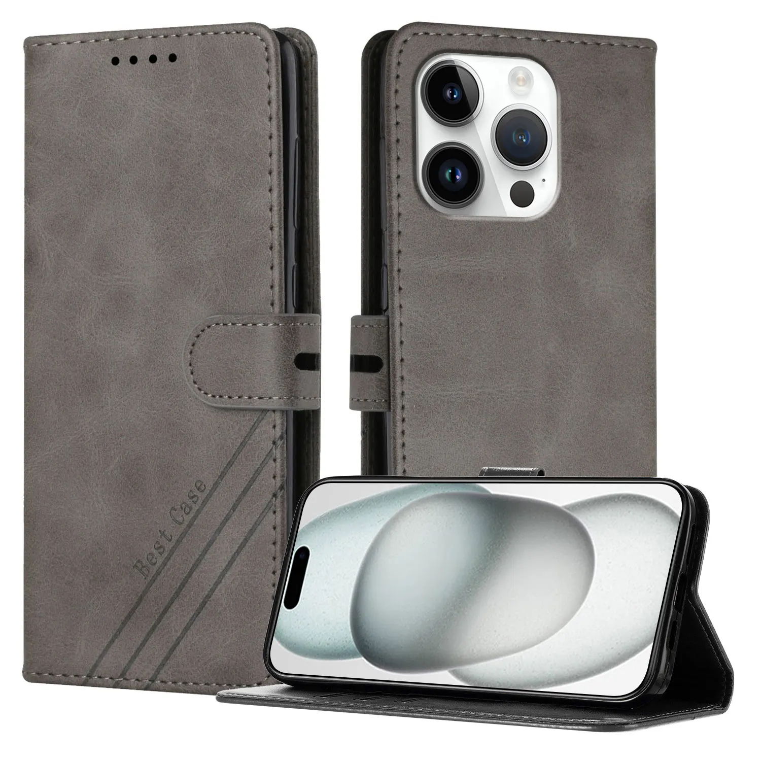 2025 Funda de cuero con tapa para ZTE Blade V40S V50 V60 V70 Vita Pro V70 diseño V70 Max Axon 60 Lite 40 SE funda con soporte magnético cartera para teléfono C