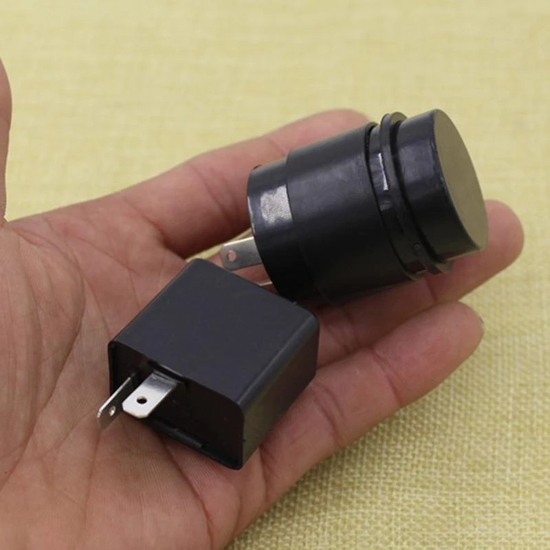 

Встроенный зуммер для мотоцикла, сигнал поворота, светодиодная мигалка, 2 контакта, зуммер двигателя