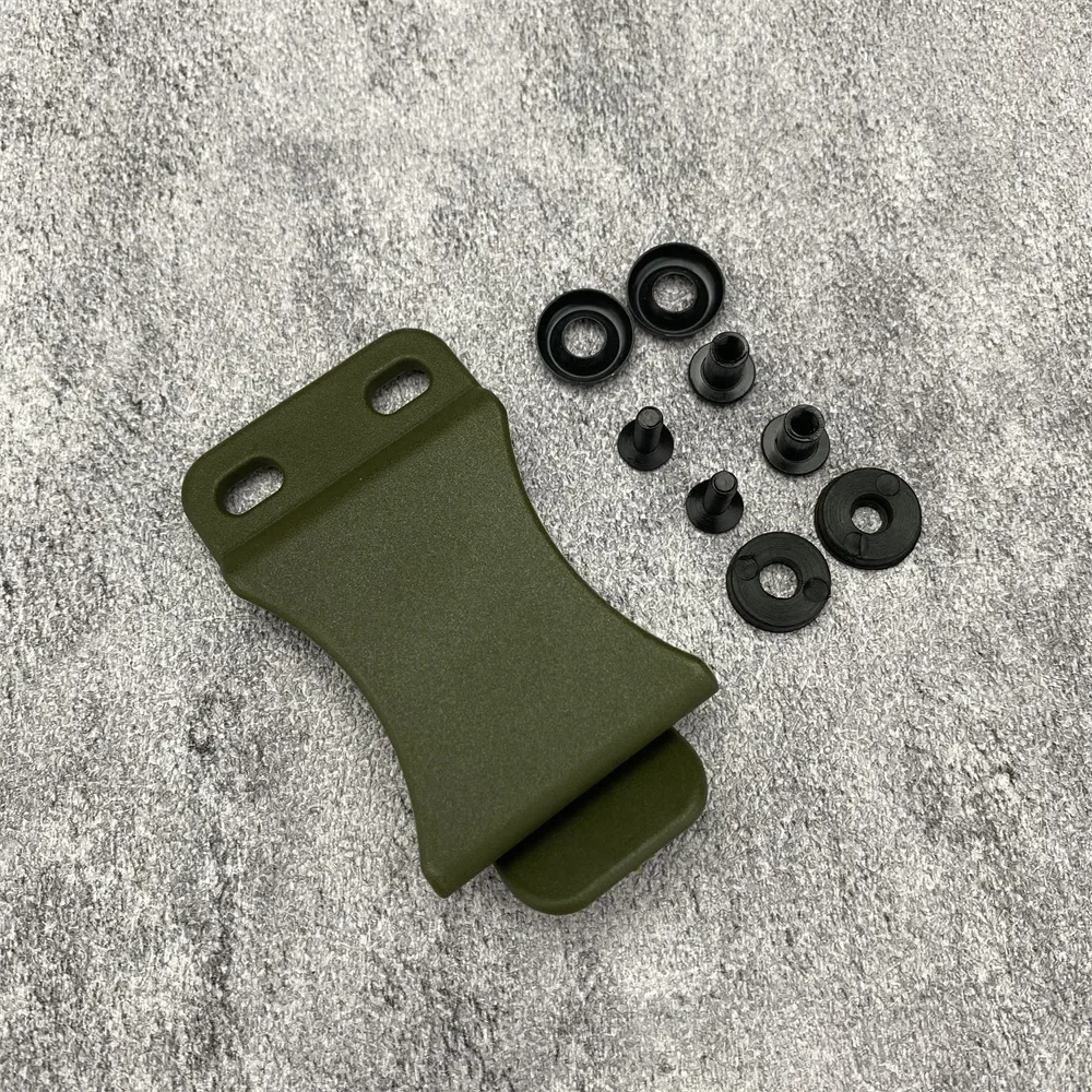1pc K Sheath Accessories K Sheath Belt Clip Shoulder Bag with Knife Sheath KYDEX HOLSTE R CLIP  Handmade DIY Materials